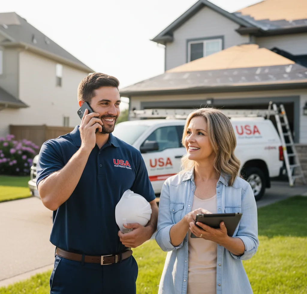 USA Roof Repair Experts customer support in Ashdown